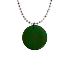 Green And Red Pattern Button Necklaces by Valentinaart