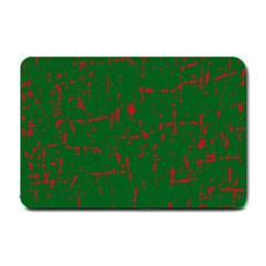 Green And Red Pattern Small Doormat 