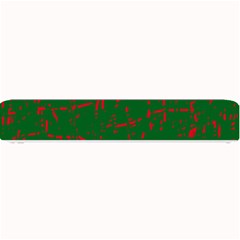 Green And Red Pattern Small Bar Mats