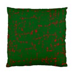 Green and red pattern Standard Cushion Case (Two Sides) Front