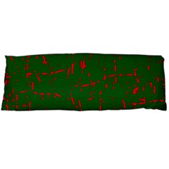 Green And Red Pattern Body Pillow Case (dakimakura)