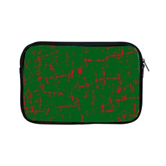 Green And Red Pattern Apple Ipad Mini Zipper Cases