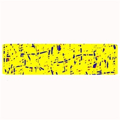 Yellow Summer Pattern Large Bar Mats