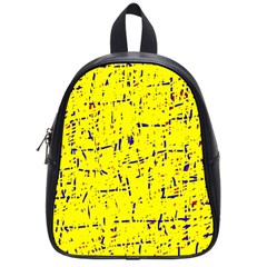 Yellow Summer Pattern School Bags (small) 