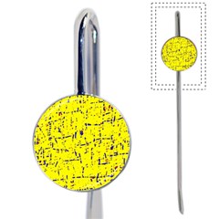 Yellow Summer Pattern Book Mark