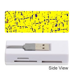 Yellow Summer Pattern Memory Card Reader (stick) 