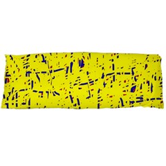 Yellow Summer Pattern Body Pillow Case (dakimakura)