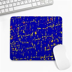 Blue Pattern Large Mousepads