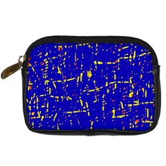 Blue Pattern Digital Camera Cases