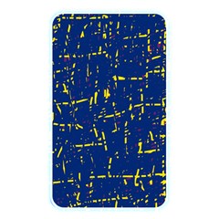 Deep Blue And Yellow Pattern Memory Card Reader by Valentinaart