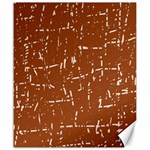 Brown elelgant pattern Canvas 20  x 24   19.57 x23.15  Canvas - 1