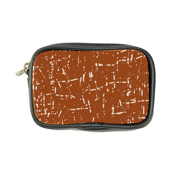 Brown elelgant pattern Coin Purse