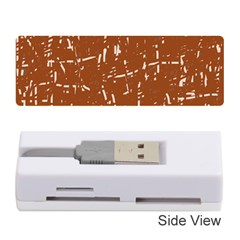 Brown Elelgant Pattern Memory Card Reader (stick) 