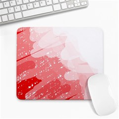 Red Pattern Large Mousepads