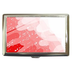 Red Pattern Cigarette Money Cases