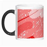 Red pattern Morph Mugs Left