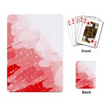 Red pattern Playing Card Back