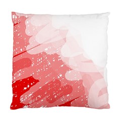 Red Pattern Standard Cushion Case (two Sides)