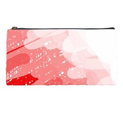 Red Pattern Pencil Cases