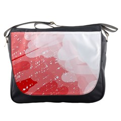 Red Pattern Messenger Bags