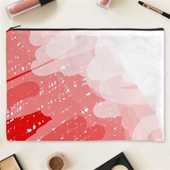 Red Pattern Cosmetic Bag (xxxl) 