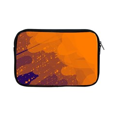 Orange And Blue Artistic Pattern Apple Ipad Mini Zipper Cases