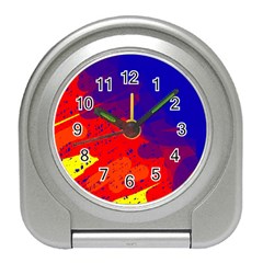 Colorful Pattern Travel Alarm Clocks