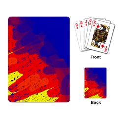 Colorful Pattern Playing Card