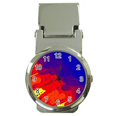 Colorful Pattern Money Clip Watches