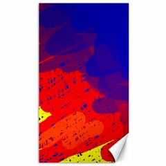 Colorful Pattern Canvas 40  X 72  