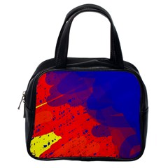 Colorful Pattern Classic Handbags (one Side) by Valentinaart