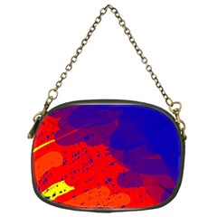 Colorful Pattern Chain Purses (one Side) 