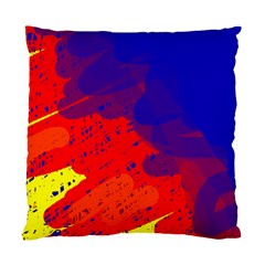 Colorful Pattern Standard Cushion Case (one Side) by Valentinaart