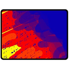 Colorful Pattern Fleece Blanket (large) 