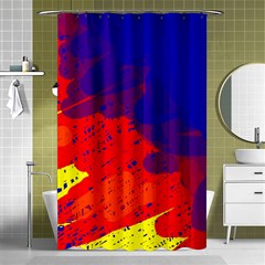 Colorful Pattern Shower Curtain 48  X 72  (small) 