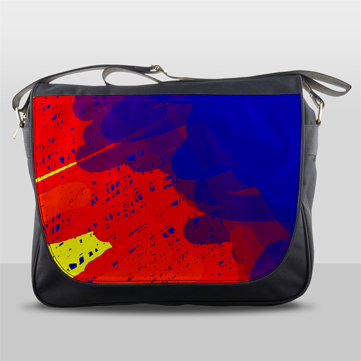 Colorful pattern Messenger Bags