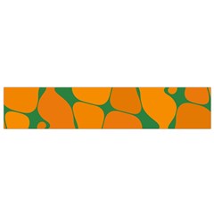 Orange Shapes                                                                                        Flano Scarf