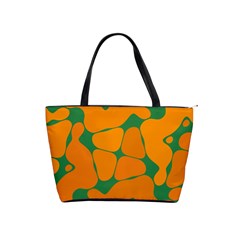 Orange Shapes                                                                                        Classic Shoulder Handbag