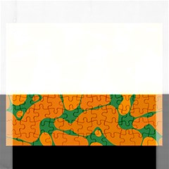 Orange Shapes                                                                                        			jigsaw Puzzle (rectangular)