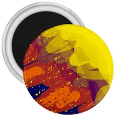 Colorful Abstract Pattern 3  Magnets