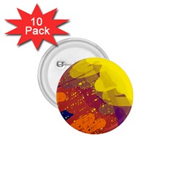 Colorful Abstract Pattern 1 75  Buttons (10 Pack)