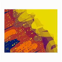 Colorful Abstract Pattern Small Glasses Cloth