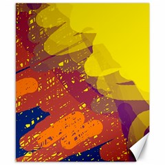 Colorful Abstract Pattern Canvas 8  X 10 