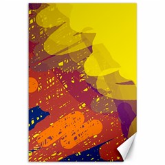 Colorful Abstract Pattern Canvas 12  X 18  