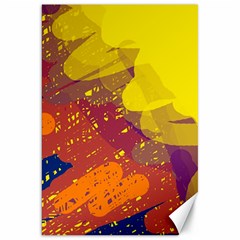 Colorful Abstract Pattern Canvas 20  X 30   by Valentinaart