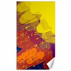 Colorful Abstract Pattern Canvas 40  X 72  