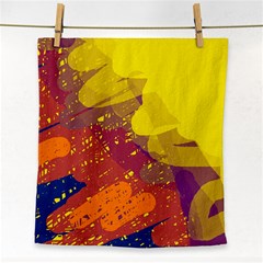 Colorful Abstract Pattern Face Towel