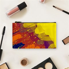 Colorful Abstract Pattern Cosmetic Bag (small) 