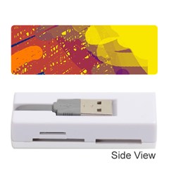 Colorful Abstract Pattern Memory Card Reader (stick) 