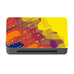 Colorful Abstract Pattern Memory Card Reader With Cf by Valentinaart